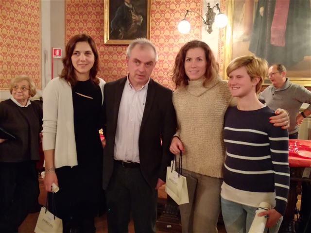 Martina, Arjola, Florinda e Francesco